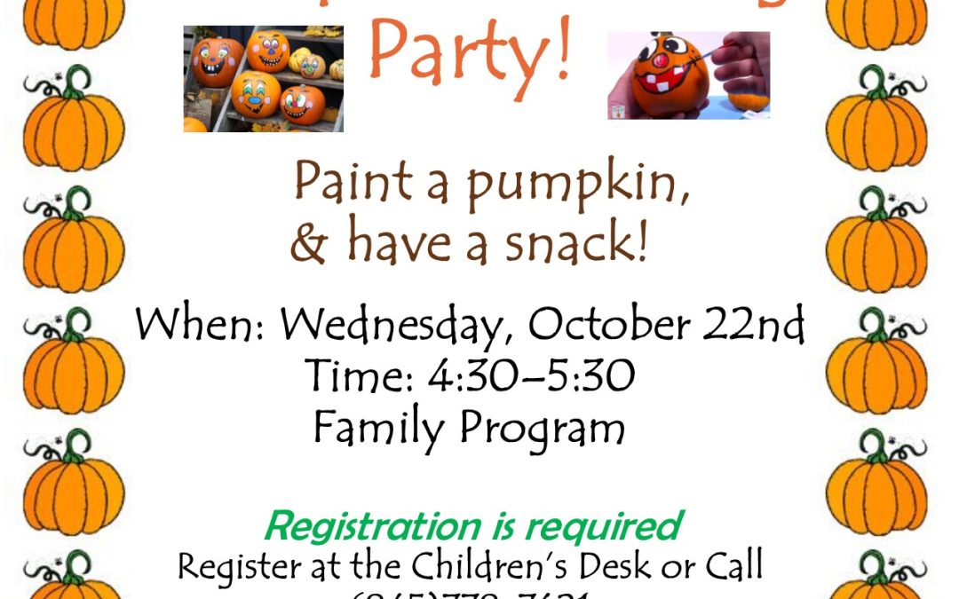 Children’s Pumpkin Party
