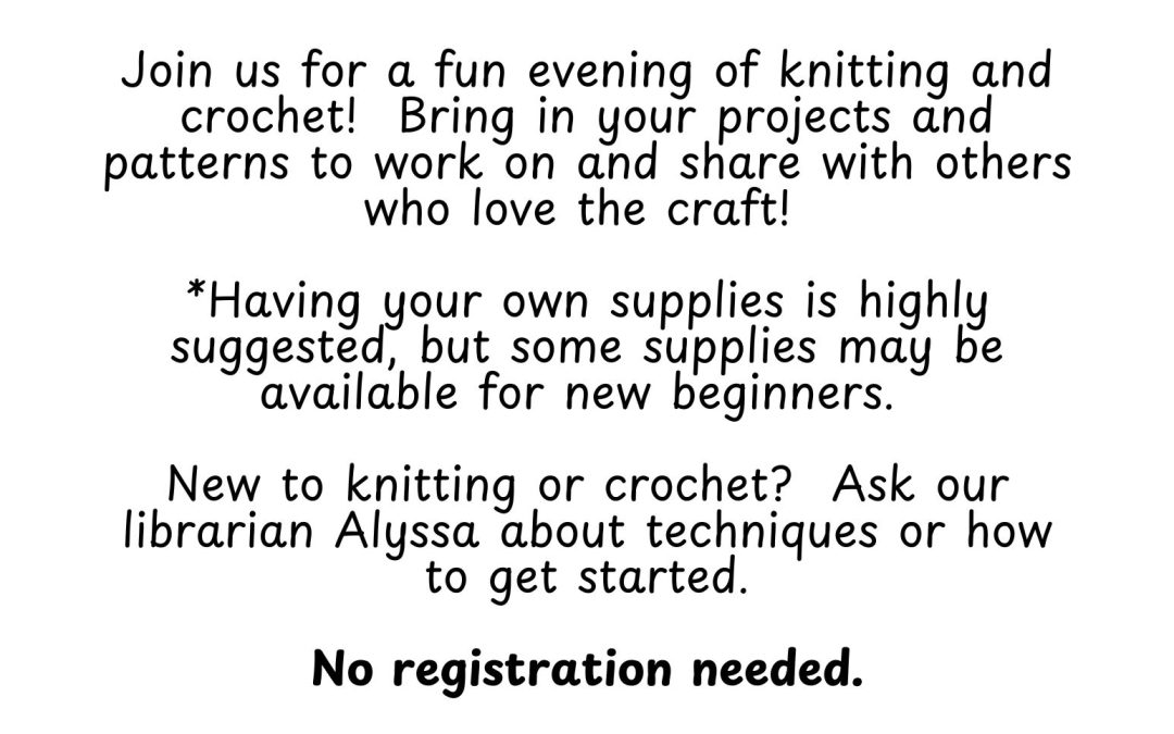 Knit & Crochet Club
